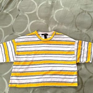 Forever 21 size small cropped thin sweater top